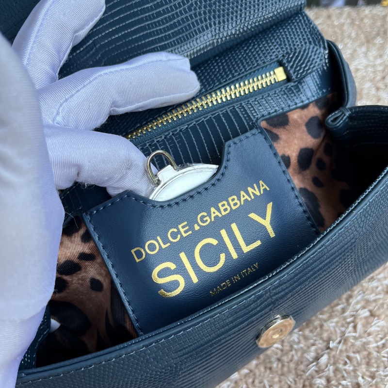 [Dolce & Gabbana 杜嘉班納]款號：4135蜥蜴鑽 原單 完美袋形