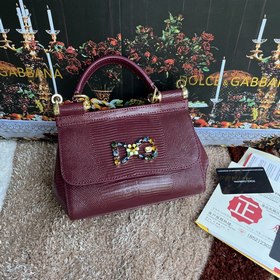 [Dolce & Gabbana 杜嘉班納]款號：4135蜥蜴鑽 原單 完美袋形