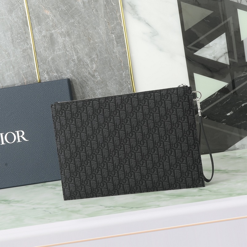 A4手拿包 黑色Oblique 印花 編號：2ESCA491YSE_H03E這款