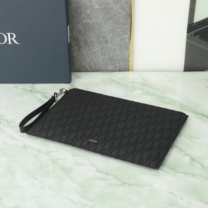 A4手拿包 黑色Oblique 印花 編號：2ESCA491YSE_H03E這款