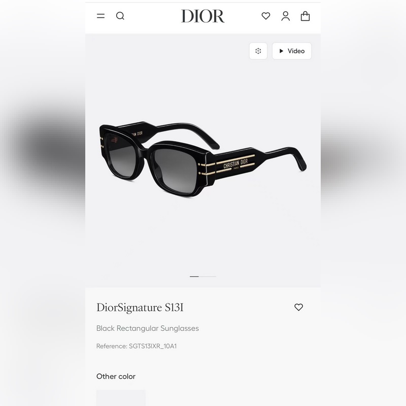 DIOR MOD：Signature S13F Size：55口18-140