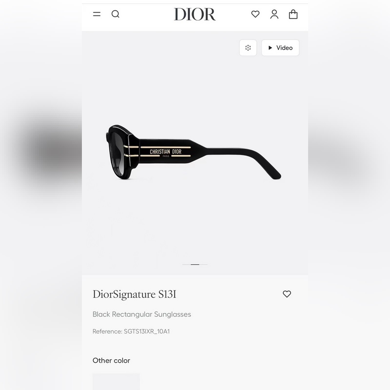 DIOR MOD：Signature S13F Size：55口18-140