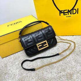 名稱：FENDI(BAGUETTE) 品質(zhì)：頂級原單 型號：0191s 顔色：黑