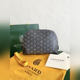 goyard vendome貝殼洗漱包/化妝包 灰色 為狗牙瘋狂打call 他們