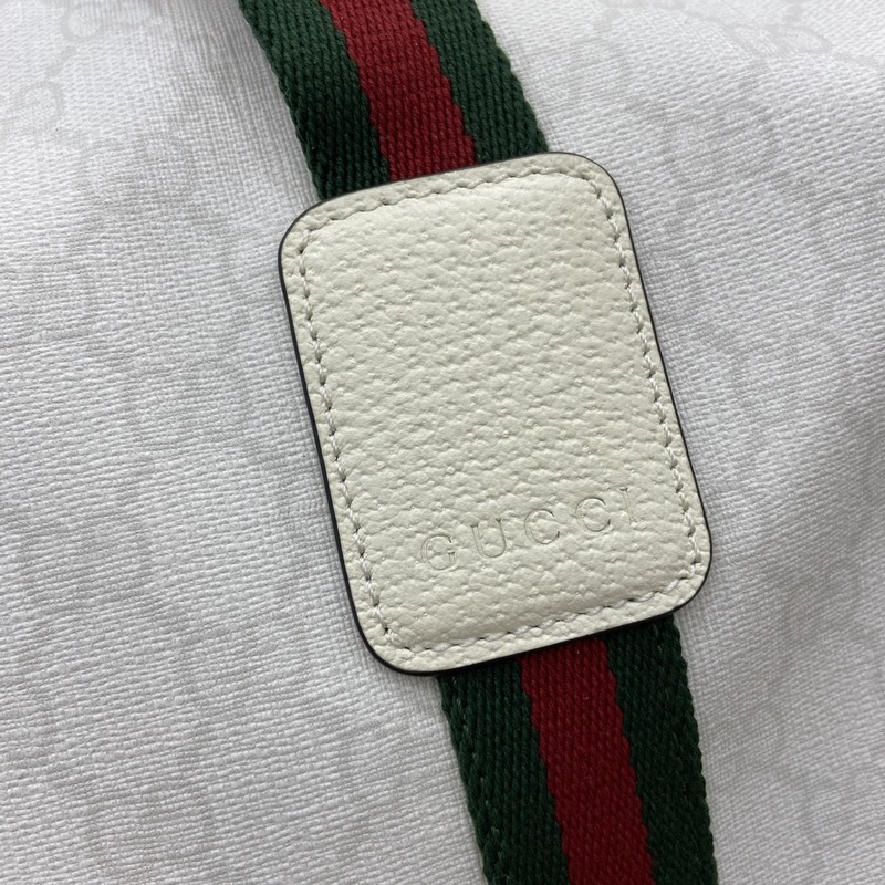 配全套原廠綠色禮品袋 GG大號旅行包 自20世紀70年代 Gucci Tenni