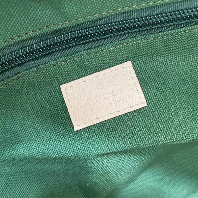 配全套原廠綠色禮品袋 GG大號旅行包 自20世紀70年代 Gucci Tenni