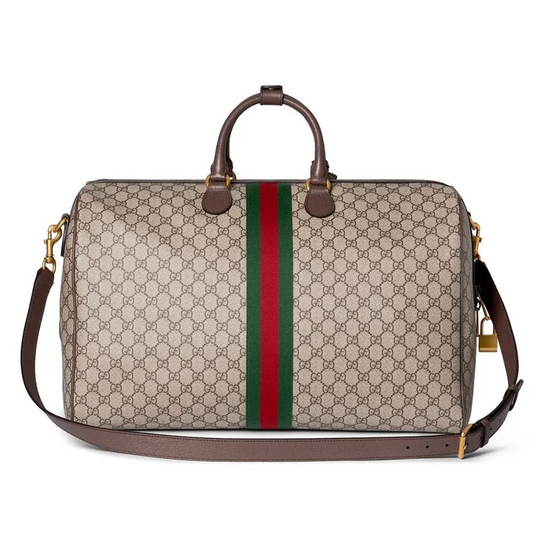 Gucci Savoy系列匠心融蘊(yùn)米色和深棕色兩大配色，搭配經(jīng)典廓形，甄選觸感柔