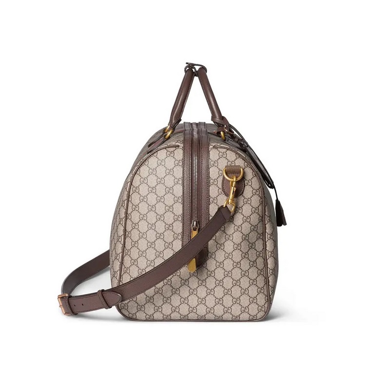 Gucci Savoy系列匠心融蘊(yùn)米色和深棕色兩大配色，搭配經(jīng)典廓形，甄選觸感柔