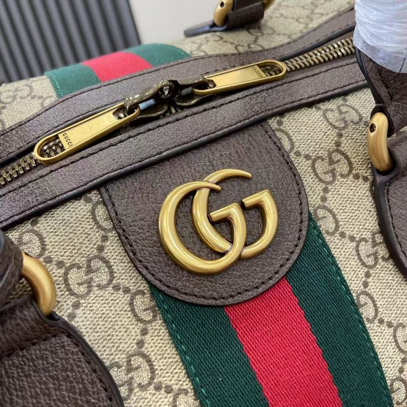 配全套原廠禮品袋包裝 Gucci Savoy系列匠心融蘊米色和深棕色兩大配色，搭