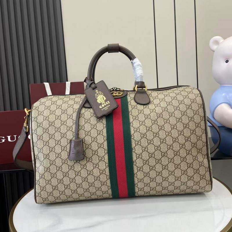 配全套原廠禮品袋包裝 Gucci Savoy系列匠心融蘊米色和深棕色兩大配色，搭