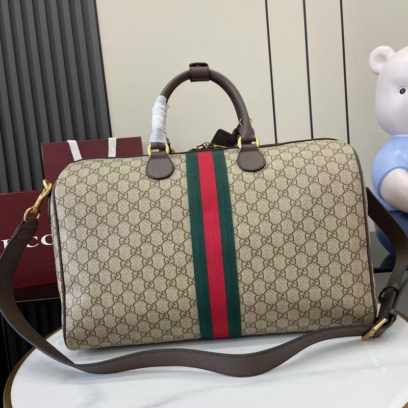 配全套原廠禮品袋包裝 Gucci Savoy系列匠心融蘊米色和深棕色兩大配色，搭