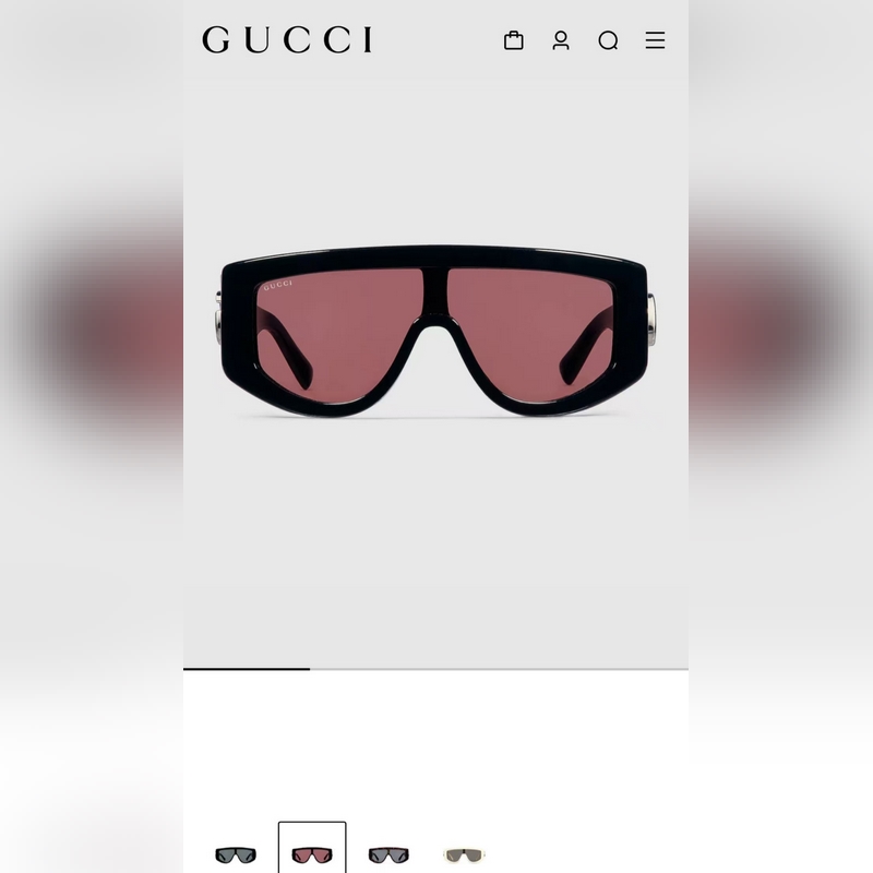 GUCCI MODEL：GG19550  S SIZE：58口7-145