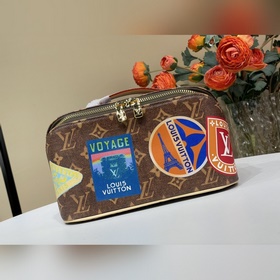 頂級(jí)原單複刻獨(dú)家實(shí)拍 [Compartments 盥洗化妝袋]M14744 老花