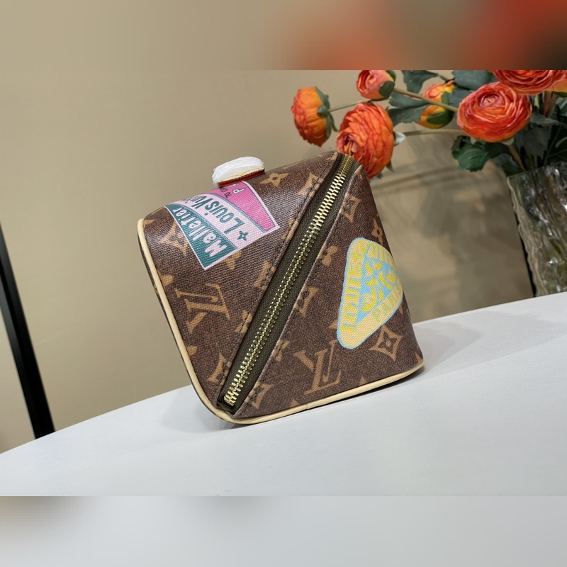 頂級(jí)原單複刻獨(dú)家實(shí)拍 [Compartments 盥洗化妝袋]M14744 老花