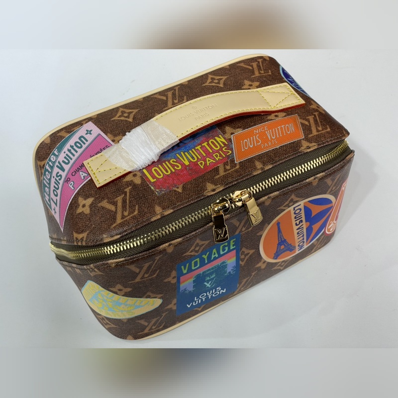 頂級(jí)原單複刻獨(dú)家實(shí)拍 [Compartments 盥洗化妝袋]M14744 老花