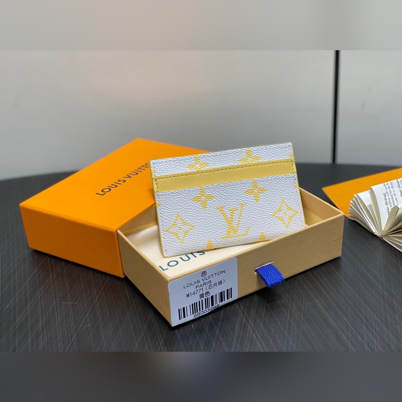 M14771黃色 卡包卡夾錢包 當(dāng)季新款 DOUBLE 卡夾 本款 Double