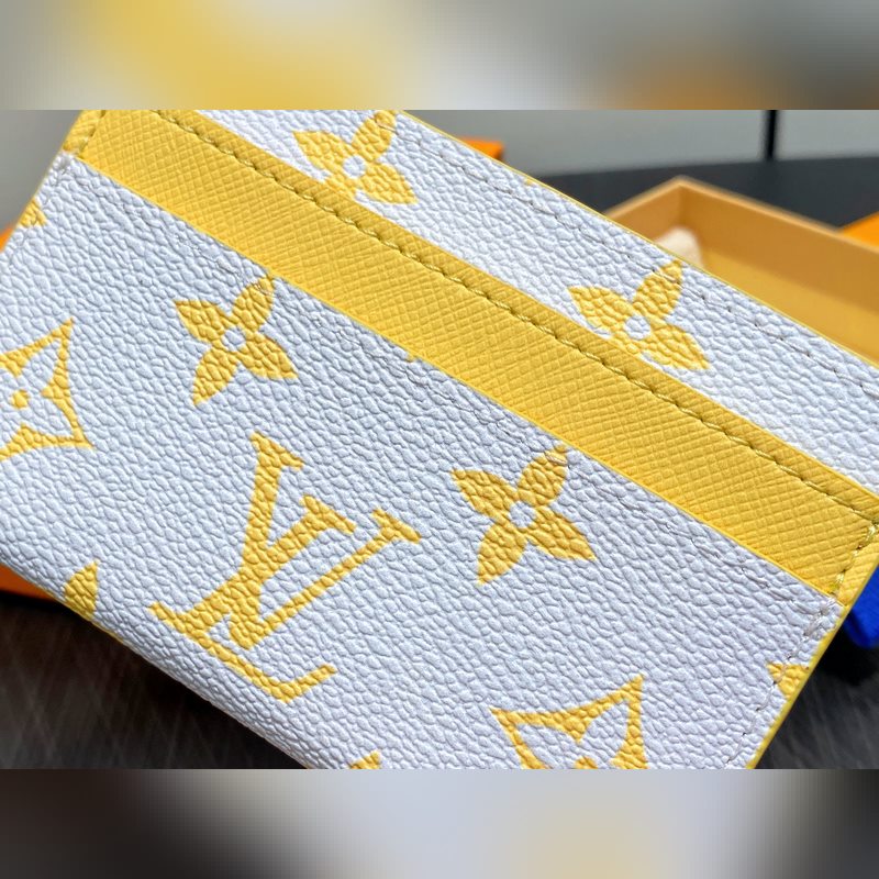 M14771黃色 卡包卡夾錢包 當(dāng)季新款 DOUBLE 卡夾 本款 Double