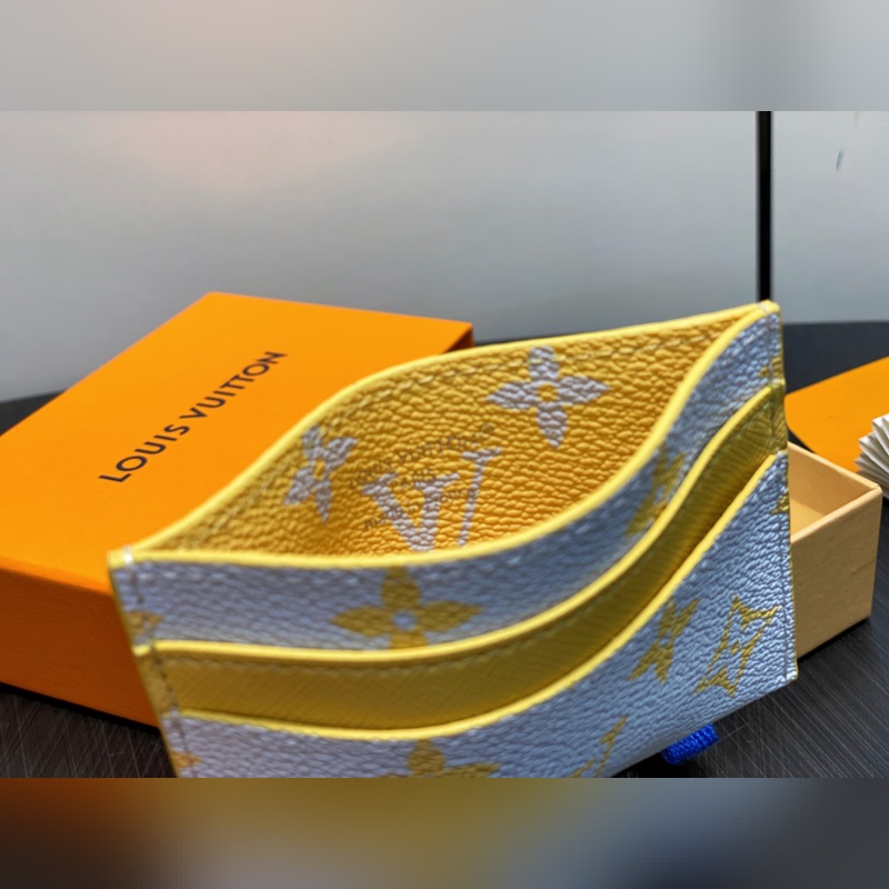 M14771黃色 卡包卡夾錢包 當(dāng)季新款 DOUBLE 卡夾 本款 Double