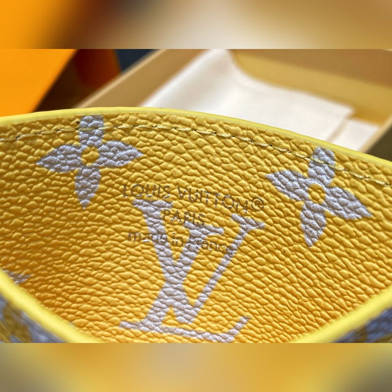 M14771黃色 卡包卡夾錢包 當(dāng)季新款 DOUBLE 卡夾 本款 Double