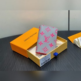 M200 27玫紅 M14769玫紅 卡包錢夾錢包 當(dāng)季新款 口袋錢夾 本款口袋