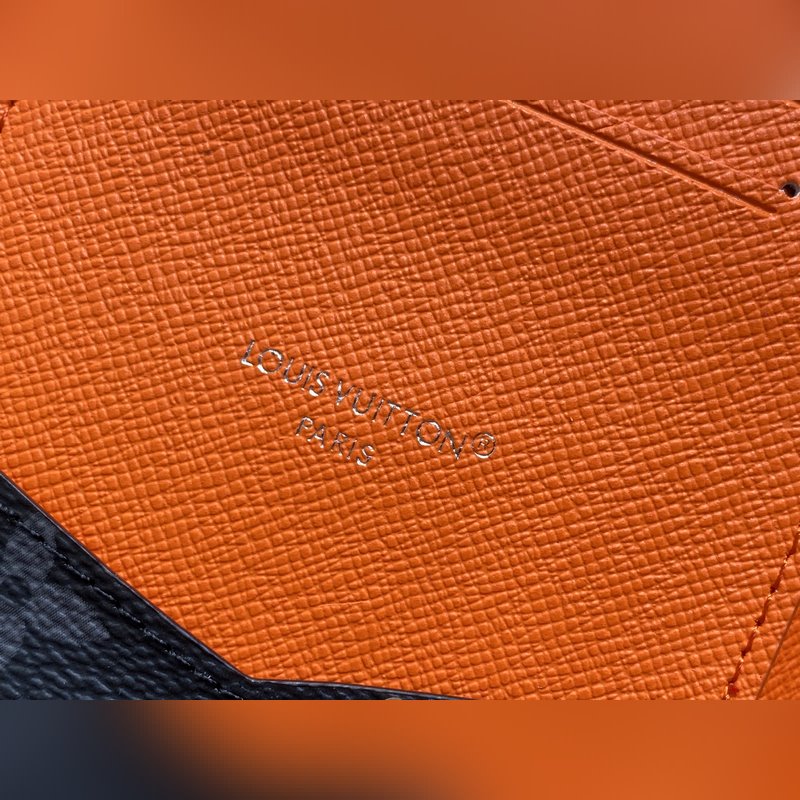 M25838黑花/橙色 護照夾護照套 當季新款 護照套 本款護照套為 Monog