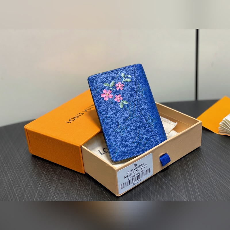 M25972藍色 印花卡包錢包 EARLY ACCESS Lv nigo聯(lián)名 P