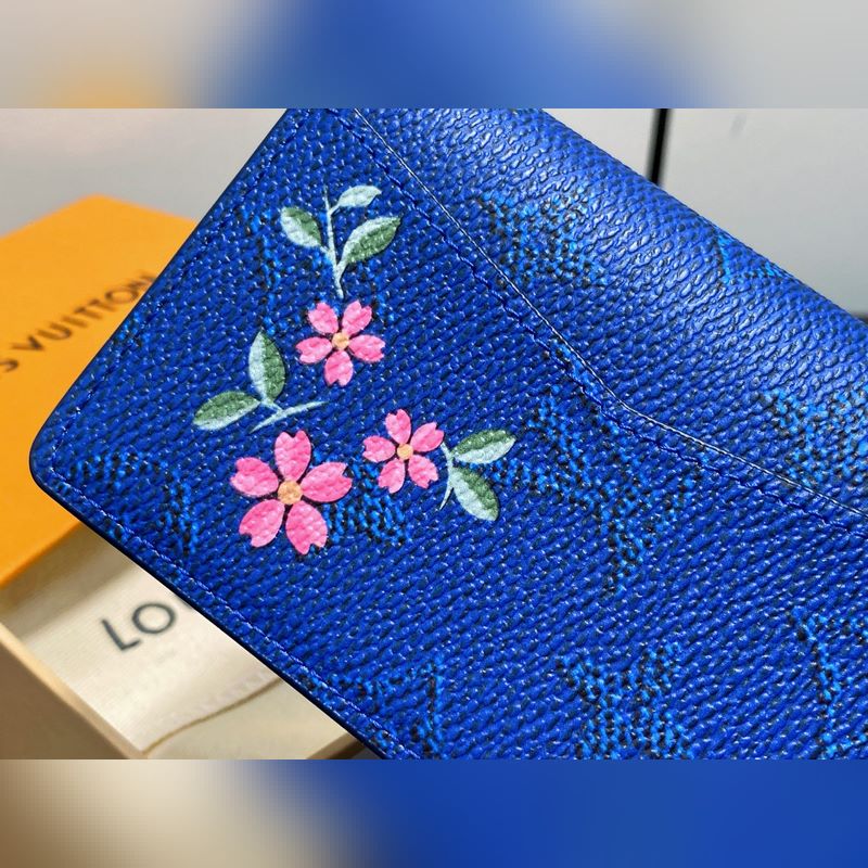 M25972藍色 印花卡包錢包 EARLY ACCESS Lv nigo聯(lián)名 P