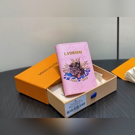 M25973粉色 印花卡包錢包 EARLY ACCESS Lv nigo聯(lián)名 P