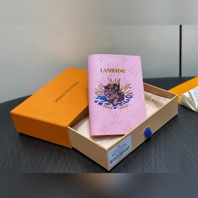 M25968粉色 印花護(hù)照夾護(hù)照套 EARLY ACCESS Lv nugo聯(lián)名