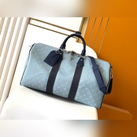 M14837藍色 163c01動態(tài)芯片本款 Keepall Bandoulièr