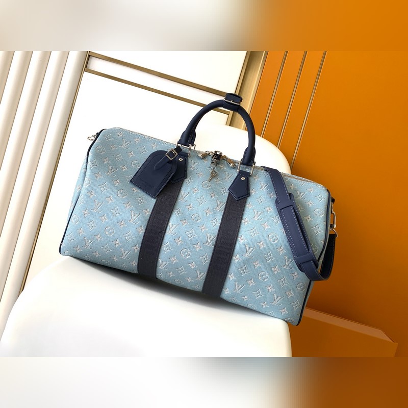 M14837藍(lán)色 163c01動(dòng)態(tài)芯片本款 Keepall Bandoulièr