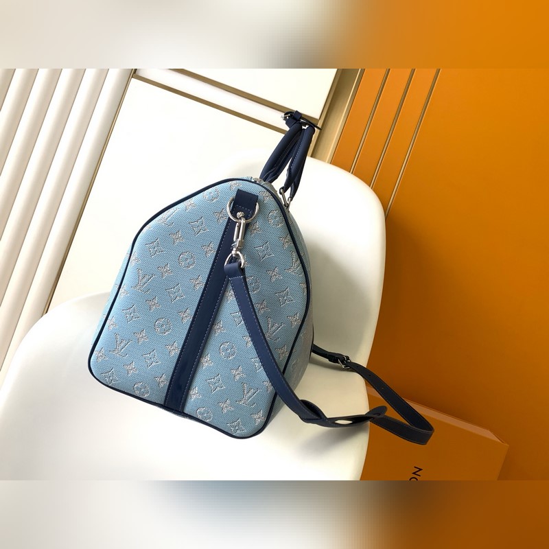 M14837藍(lán)色 163c01動(dòng)態(tài)芯片本款 Keepall Bandoulièr