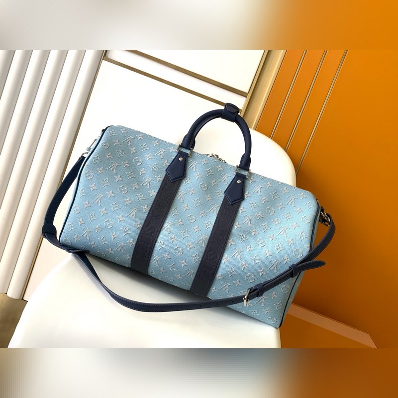 M14837藍(lán)色 163c01動(dòng)態(tài)芯片本款 Keepall Bandoulièr