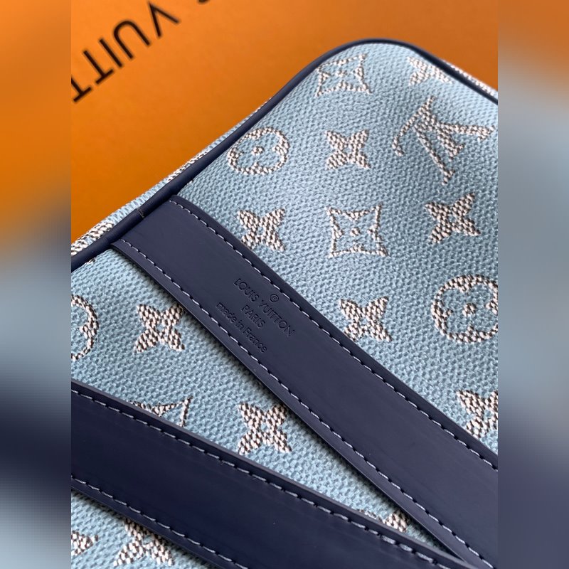 M14837藍(lán)色 163c01動(dòng)態(tài)芯片本款 Keepall Bandoulièr