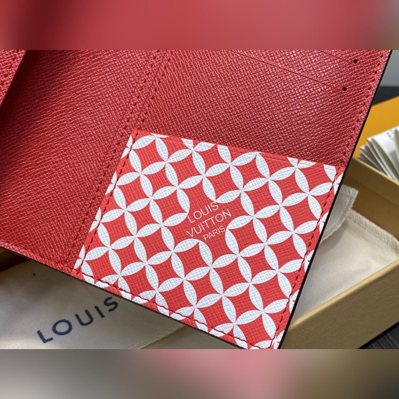 N40780啡格 Lv nigo聯名 頭像絲印長款西裝夾錢包 當季新款 BRAZ