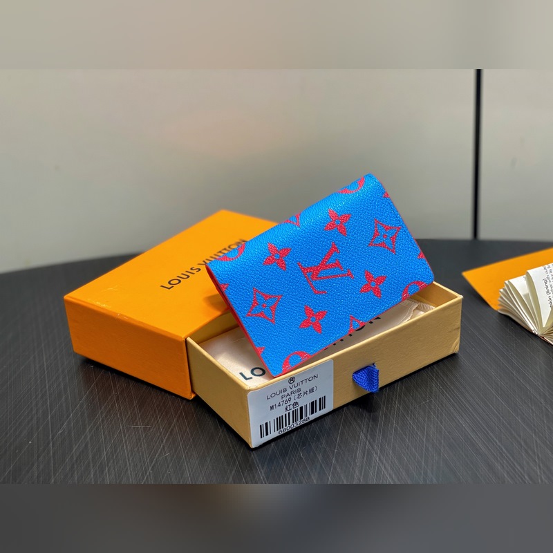 M14769紅色 卡包錢夾錢包 當季新款 口袋錢夾 本款口袋錢夾以 Monogr