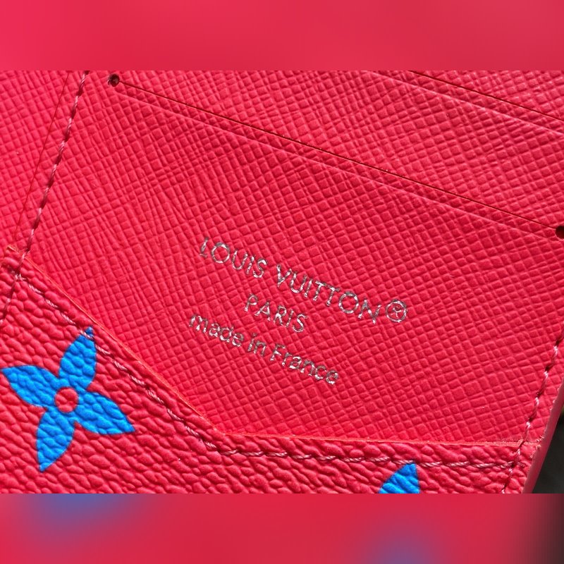 M14769紅色 卡包錢夾錢包 當季新款 口袋錢夾 本款口袋錢夾以 Monogr