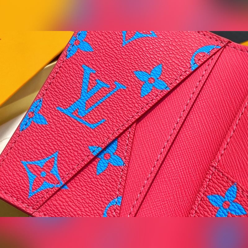 M14769紅色 卡包錢夾錢包 當季新款 口袋錢夾 本款口袋錢夾以 Monogr