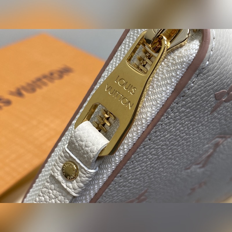 M13644奶油色 絲印全皮單拉鍊錢包 Zippy 拉鍊錢夾 這一季特有的雙色者