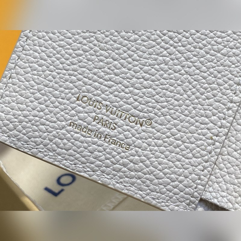 M25595米白 七夕限定幻彩全皮兩折錢包 Claire Wallett 錢夾