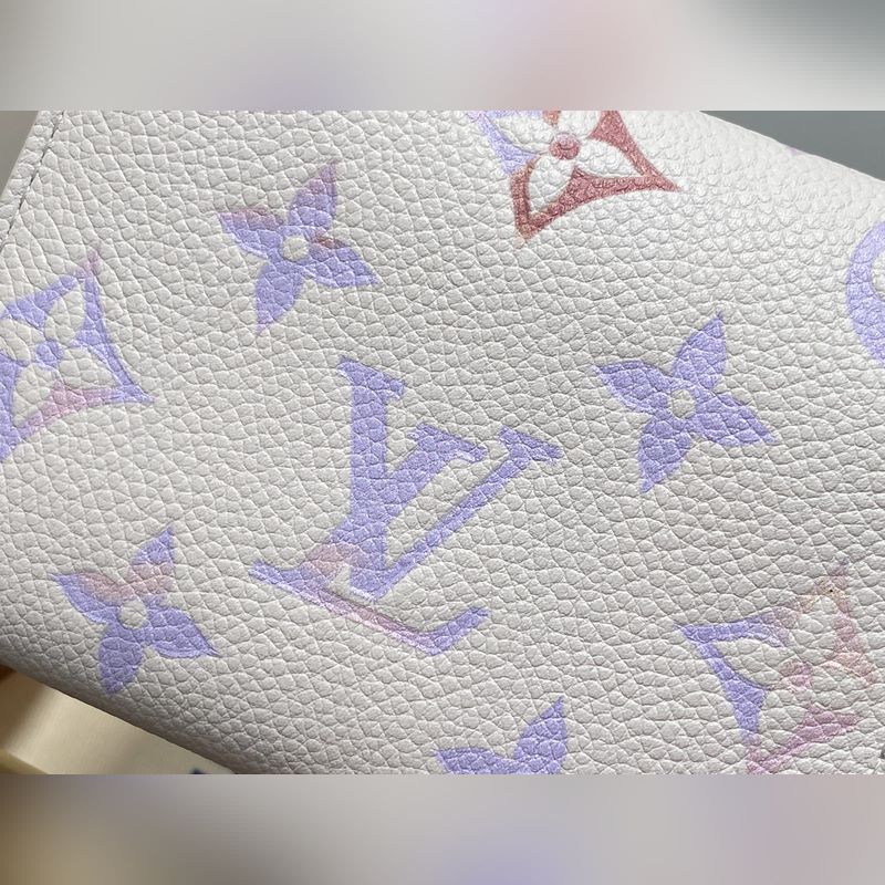 M25649米白 七夕限定幻彩全皮三折錢包 當季新款 VICTORINE 錢夾