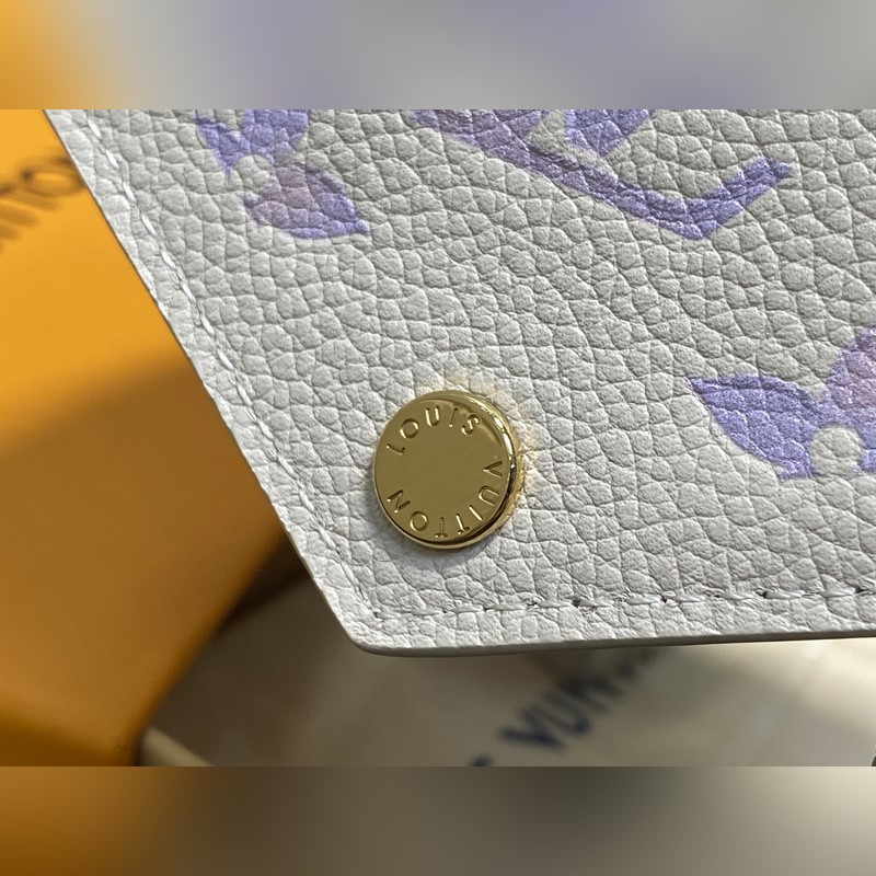 M25649米白 七夕限定幻彩全皮三折錢包 當季新款 VICTORINE 錢夾