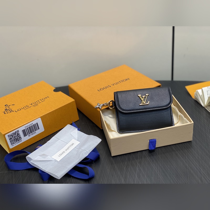 M14626黑色 特級升級版 全皮卡包錢包 TINY RECTO VERSO L