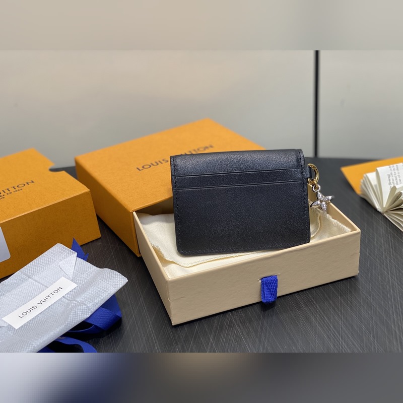 M14626黑色 特級升級版 全皮卡包錢包 TINY RECTO VERSO L