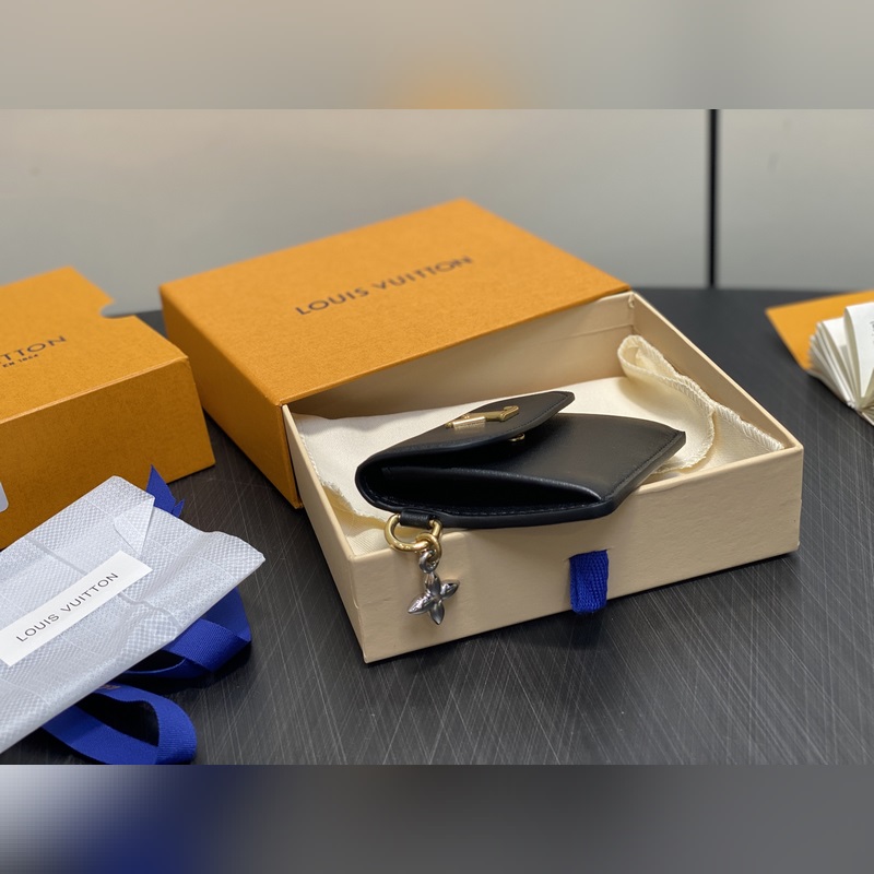 M14626黑色 特級升級版 全皮卡包錢包 TINY RECTO VERSO L