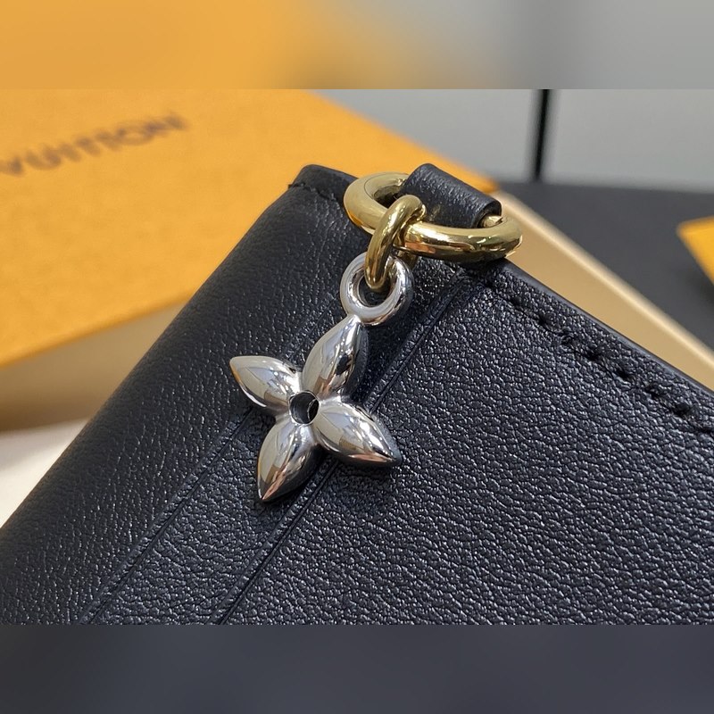 M14626黑色 特級升級版 全皮卡包錢包 TINY RECTO VERSO L