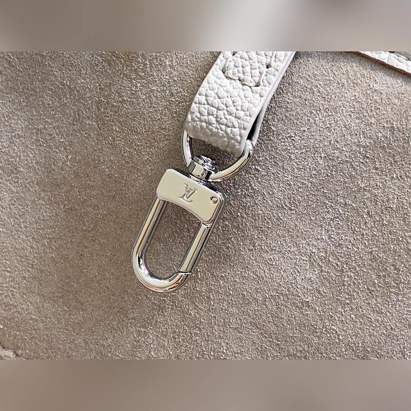 M45685 M13758香芋紫 全皮壓花購物袋系列 Neverfull 中號手