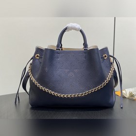 M14316深藍(lán)/鏤空 M59200全皮鍊條包手提包 Bella Tote Ys