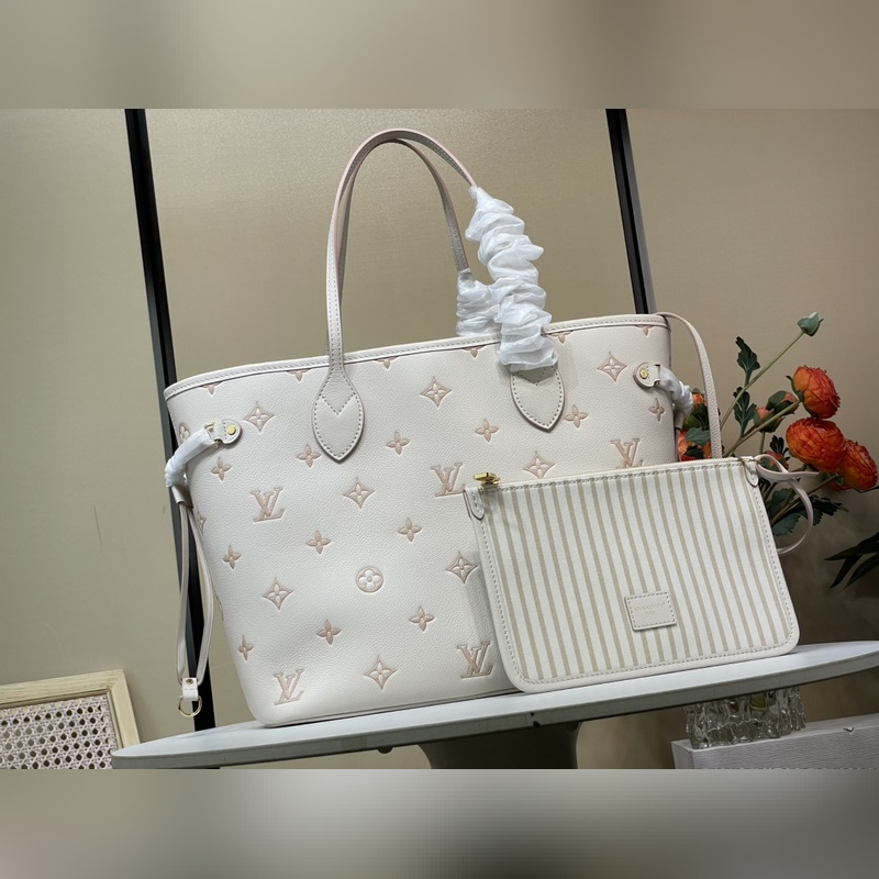 頂級原單複刻獨家實拍 [Neverfull MM 中號手袋] M45685 M1