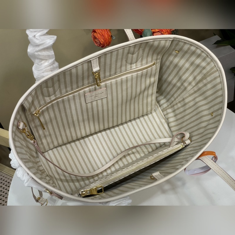 頂級原單複刻獨家實拍 [Neverfull MM 中號手袋] M45685 M1